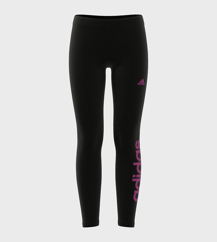 Buy Adidas Essentials Logo Printed Leggings In Black 6thStreet Bahrain