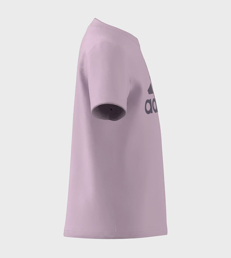 Buy Adidas Essentials Logo Printed T Shirt In Pink 6thStreet Qatar