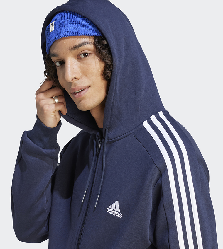 Logo Printed Hooded Jacket
