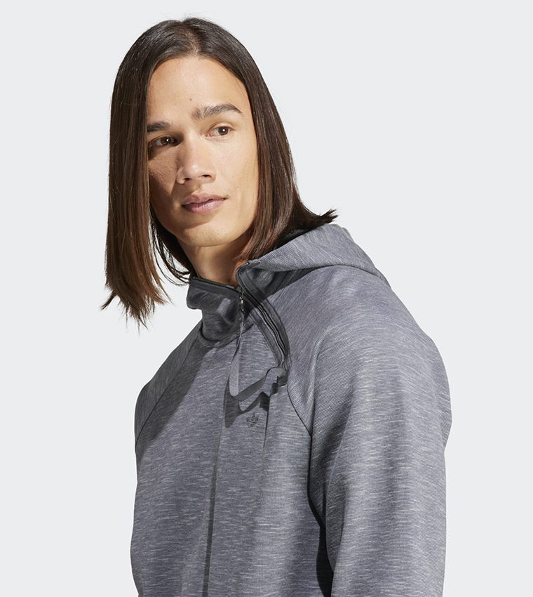 adidas Adventure Melange Logo Embroidered Active Hoodie