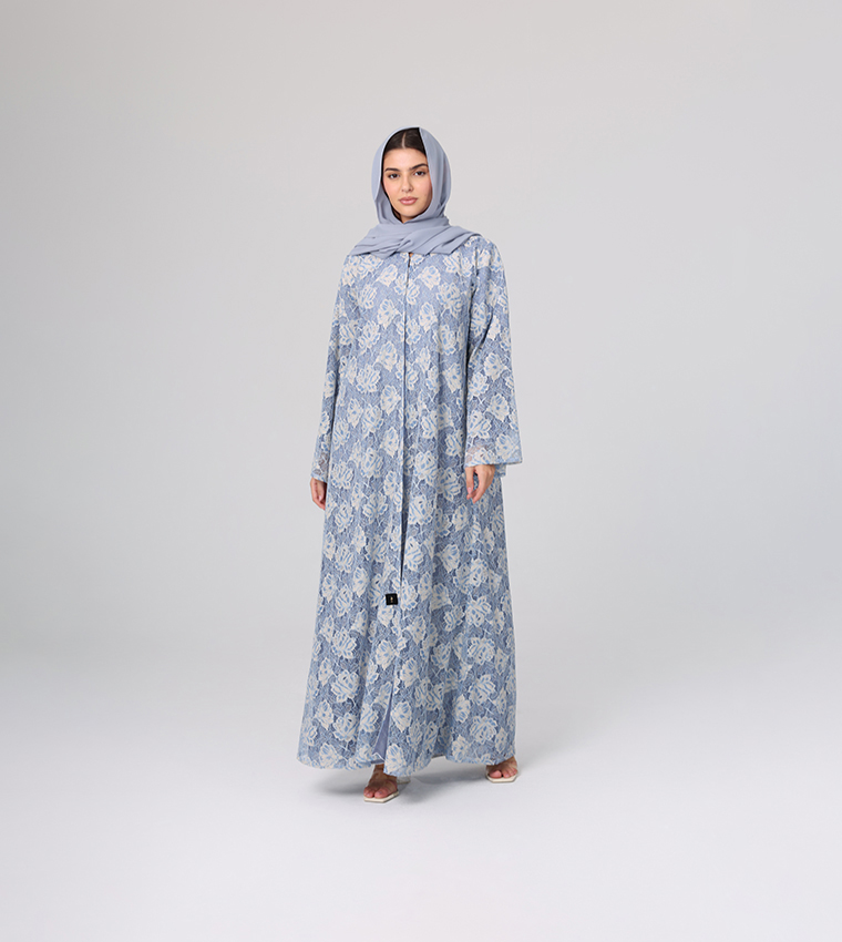 IKKXA  Abayas - Blue Abayas