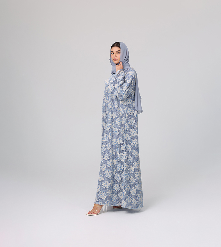 IKKXA  Abayas - Blue Abayas