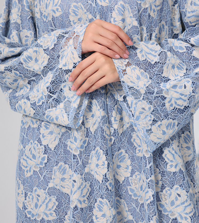 IKKXA  Abayas - Blue Abayas