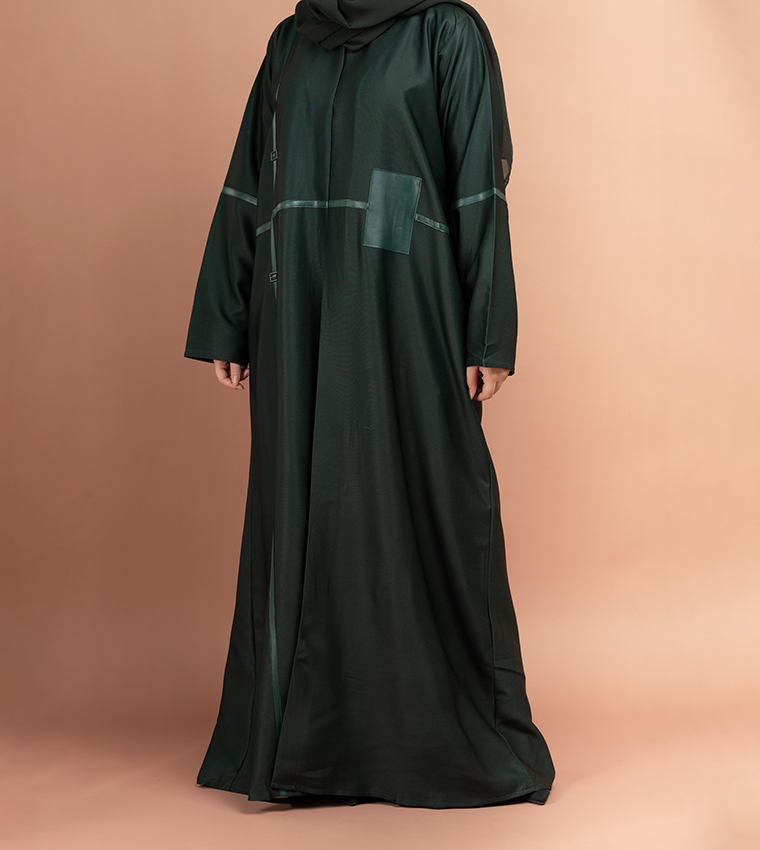 Modern Emirati Abstract Abaya