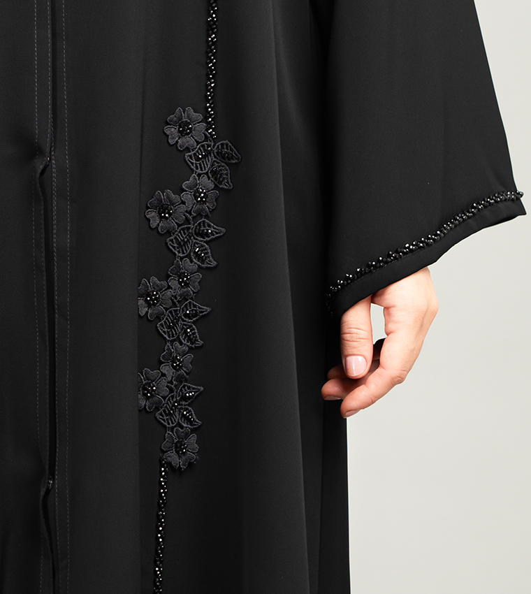 Embroidered Emirati Abaya