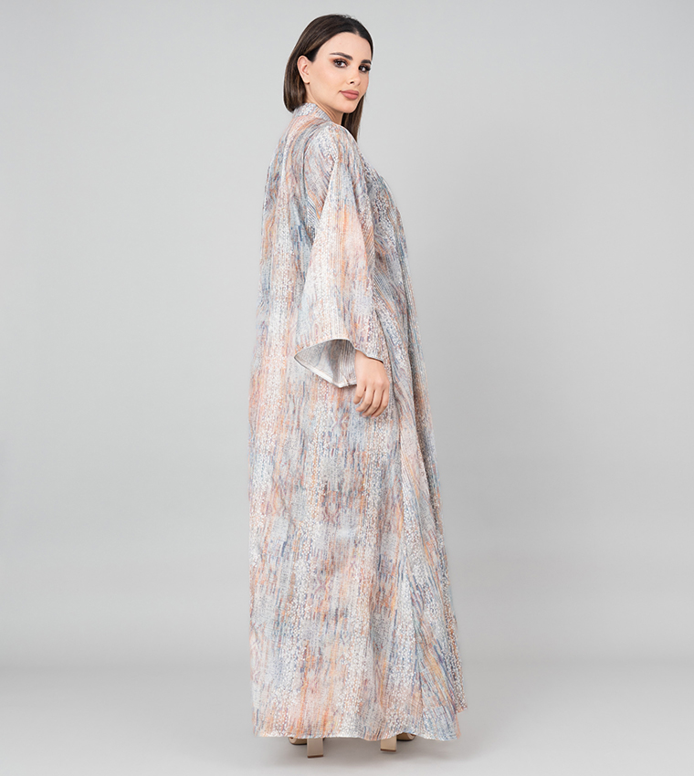 Embellished Flared Sleeves Jalabiya