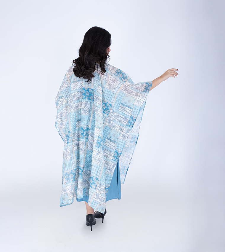 IKKXA  Jalabiya - Blue Jalabiyas