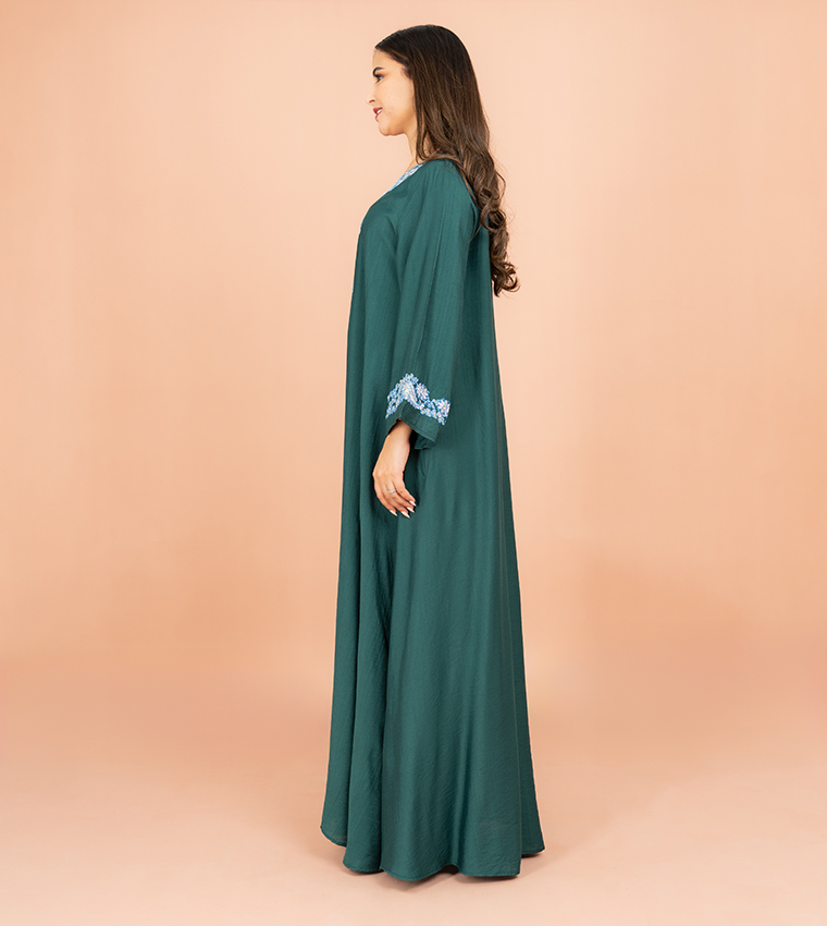 IKKXA  Jalabiya - Green Jalabiyas