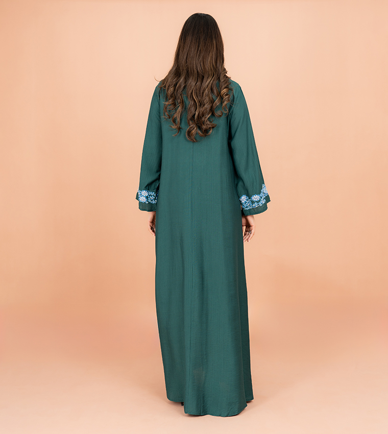 IKKXA  Jalabiya - Green Jalabiyas