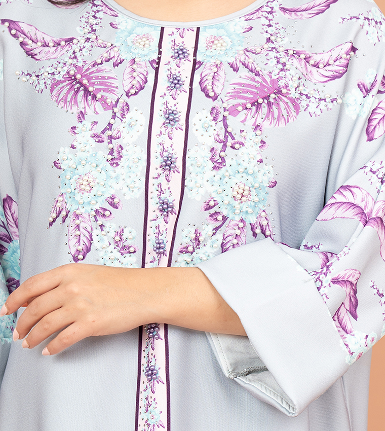 Embellished Long Sleeves Jalabiya