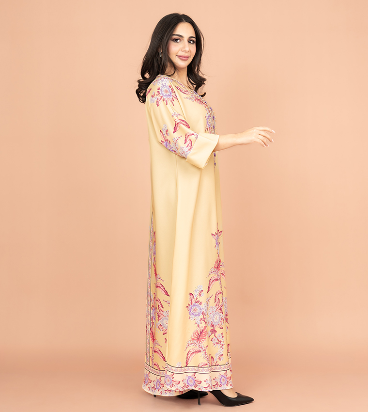 Embellished Long Sleeves Jalabiya