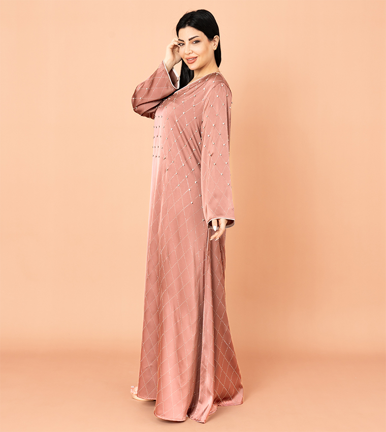 Crystal Breeze V-Neck Jalabiya