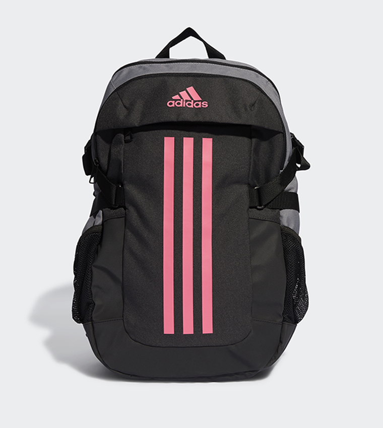 Adidas backpack pink and grey cheap