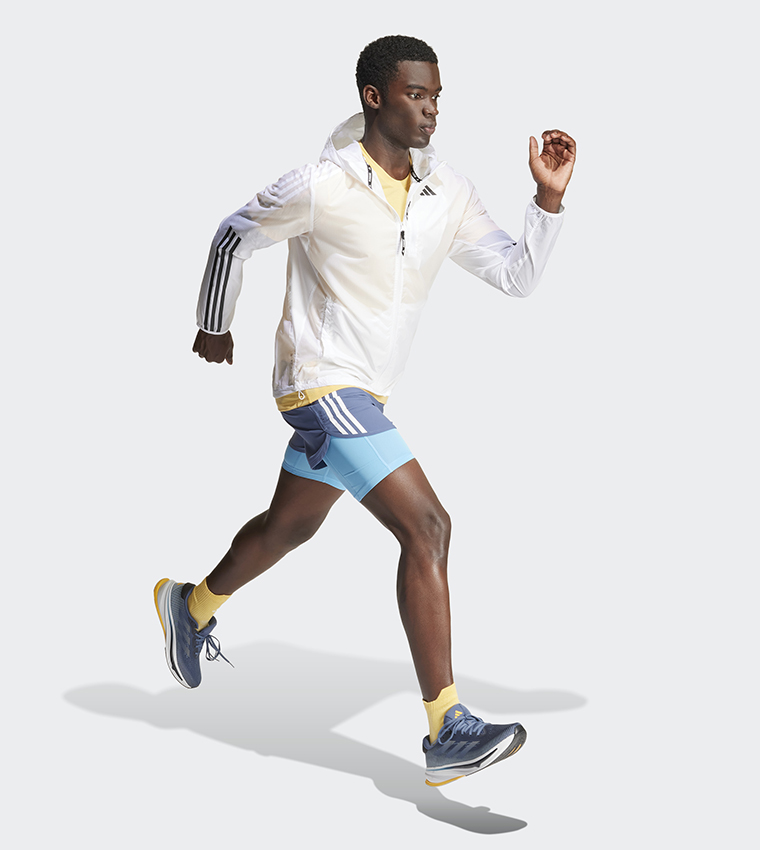 Own The Run 3-Stripes 2-in-1 Shorts