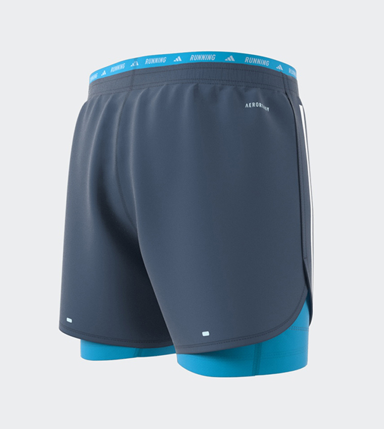 Own The Run 3-Stripes 2-in-1 Shorts