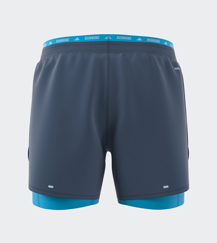 Own The Run 3-Stripes 2-in-1 Shorts