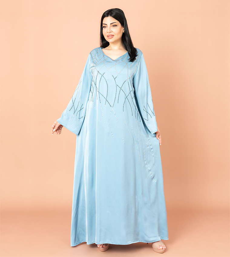 اكسا  جلابية - أزرق Jalabiyas
