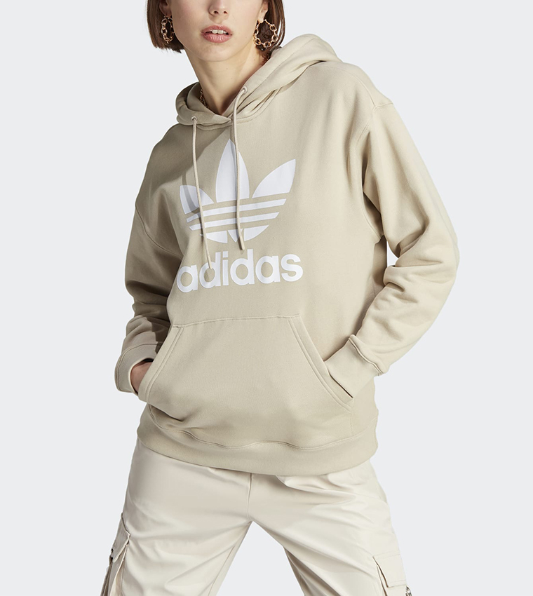 Adidas store hoodie beige