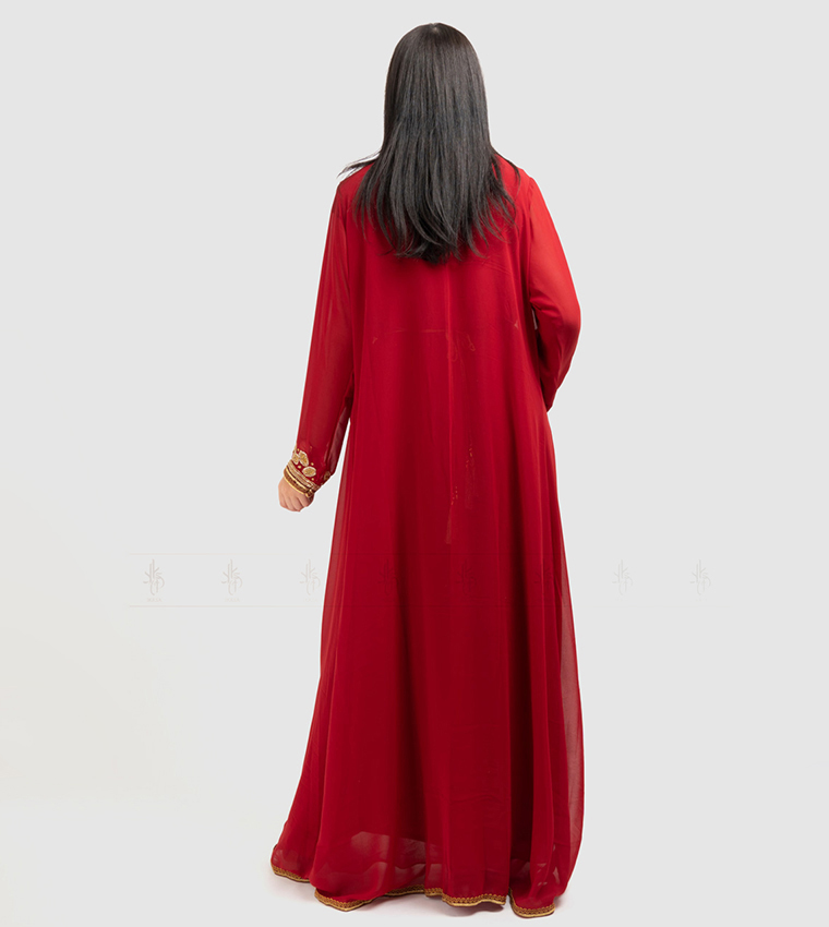 جلابية مناسبات مطرزة 