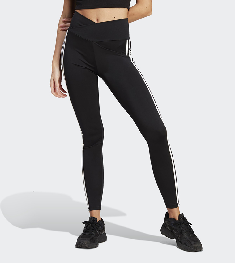 Buy Adidas Adicolor Classics Side Striped Leggings In Black