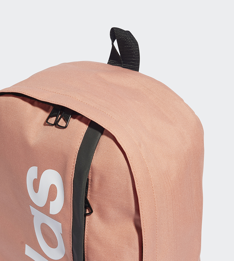 Adidas linear backpack pink on sale