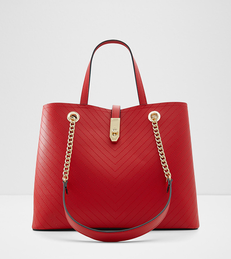 Aldo red bag sales