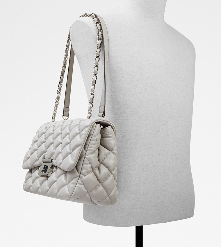 Buy Aldo ILSA Quilted Sling Bag In Grey 6thStreet Qatar