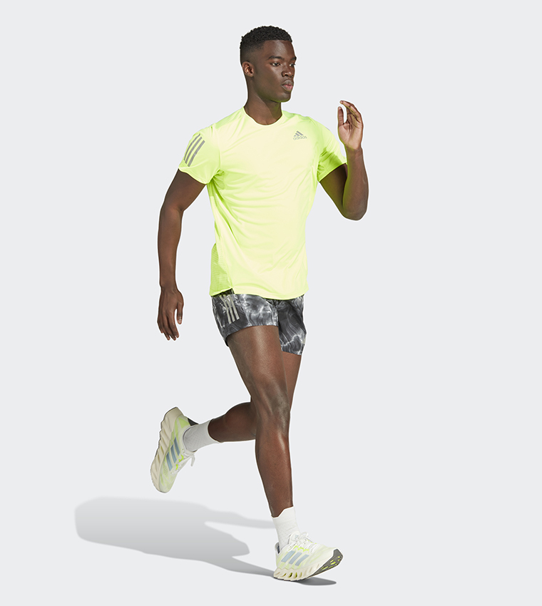 OWN THE RUN Logo Printed Crew Neck Active T-Shirt