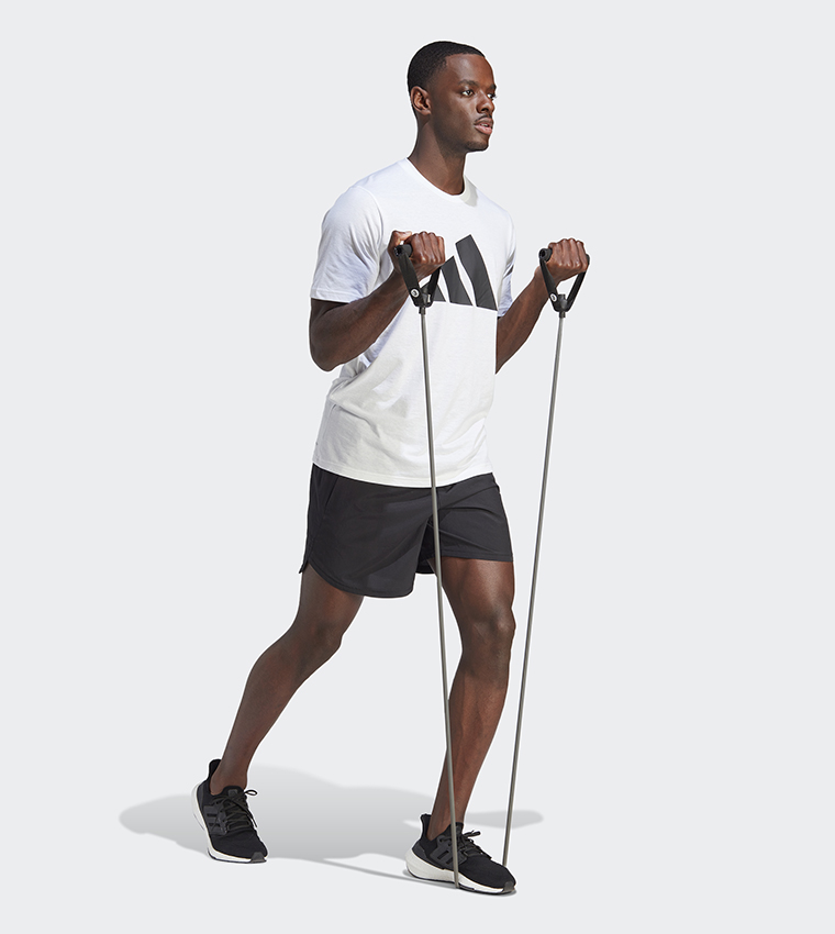 Logo Printed Crew Neck Active T-Shirt