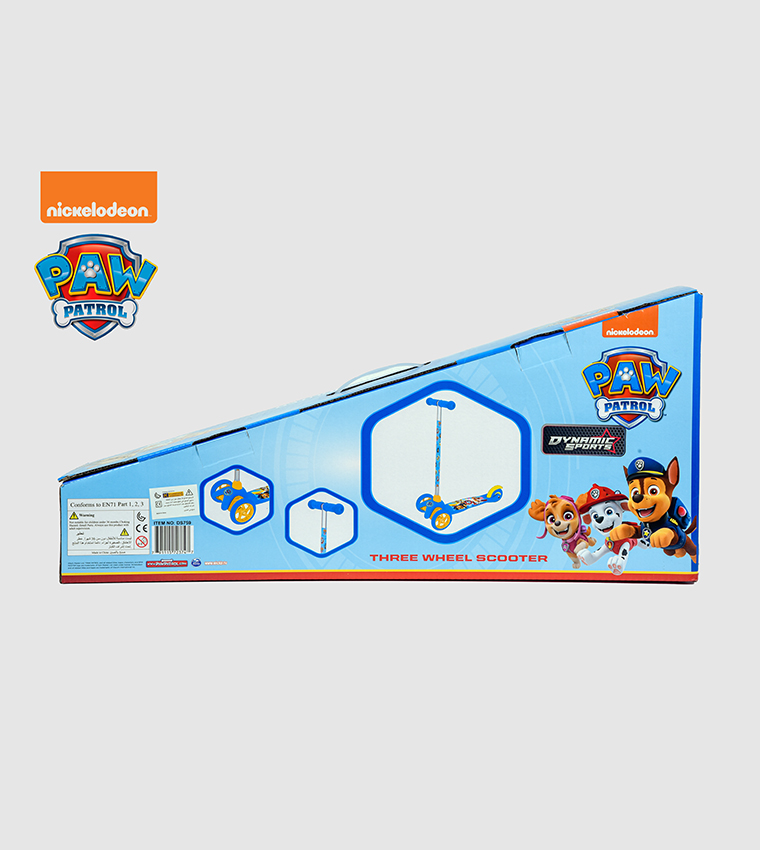 Nickelodeon 3 Wheel Kick Scooter-Paw Patrol