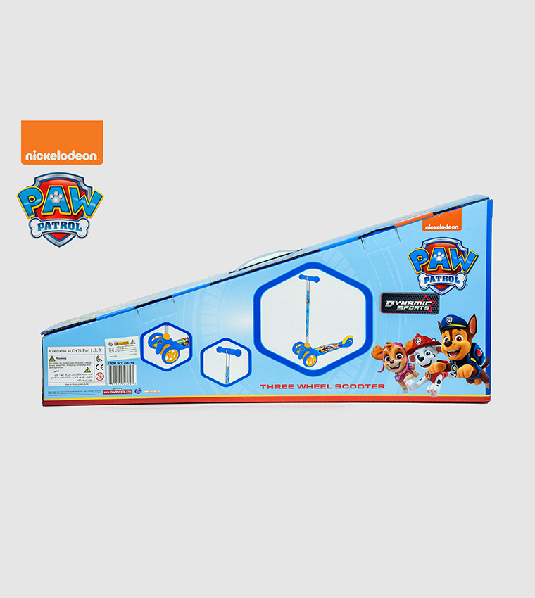 Nickelodeon 3 Wheel Kick Scooter-Paw Patrol