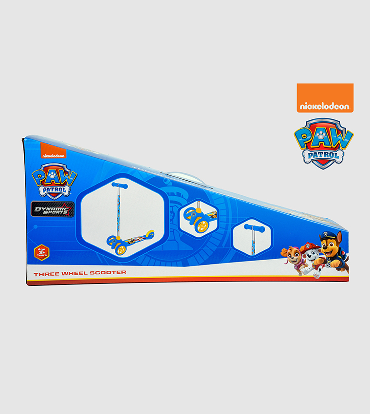 Nickelodeon 3 Wheel Kick Scooter-Paw Patrol