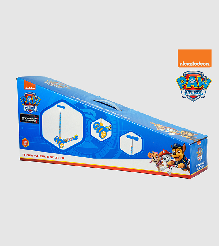 Nickelodeon 3 Wheel Kick Scooter-Paw Patrol