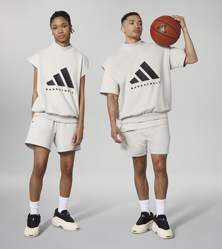 Logo Print Sleeveless Basketball T-Shirt