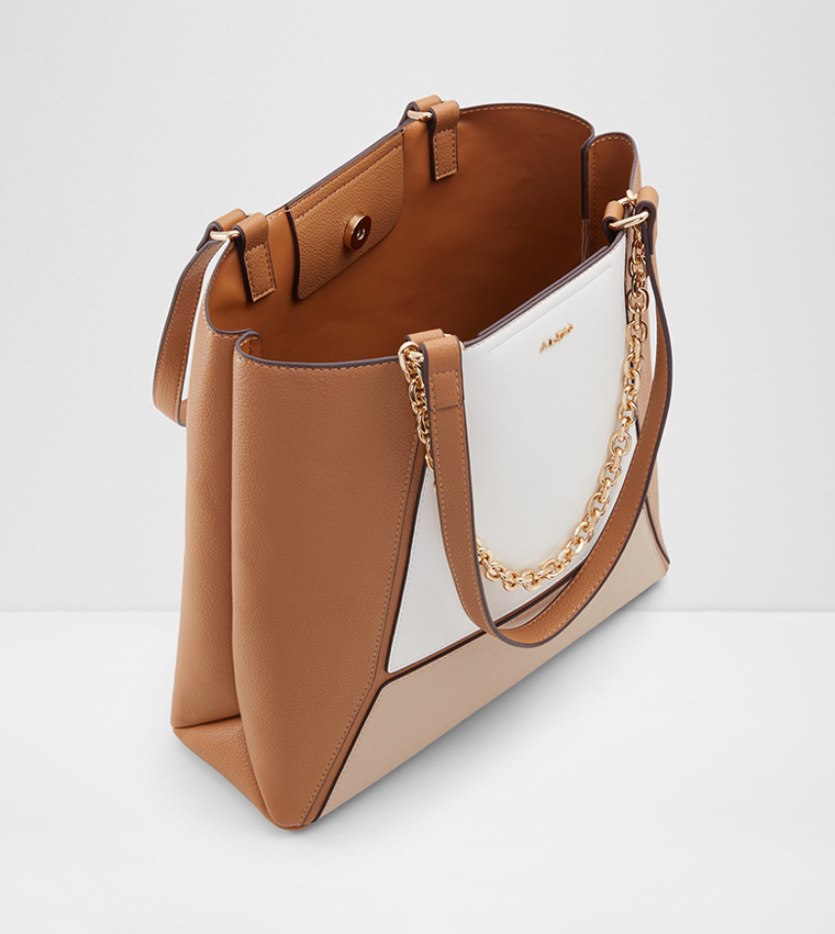 INAYA Color Block Tote Bag