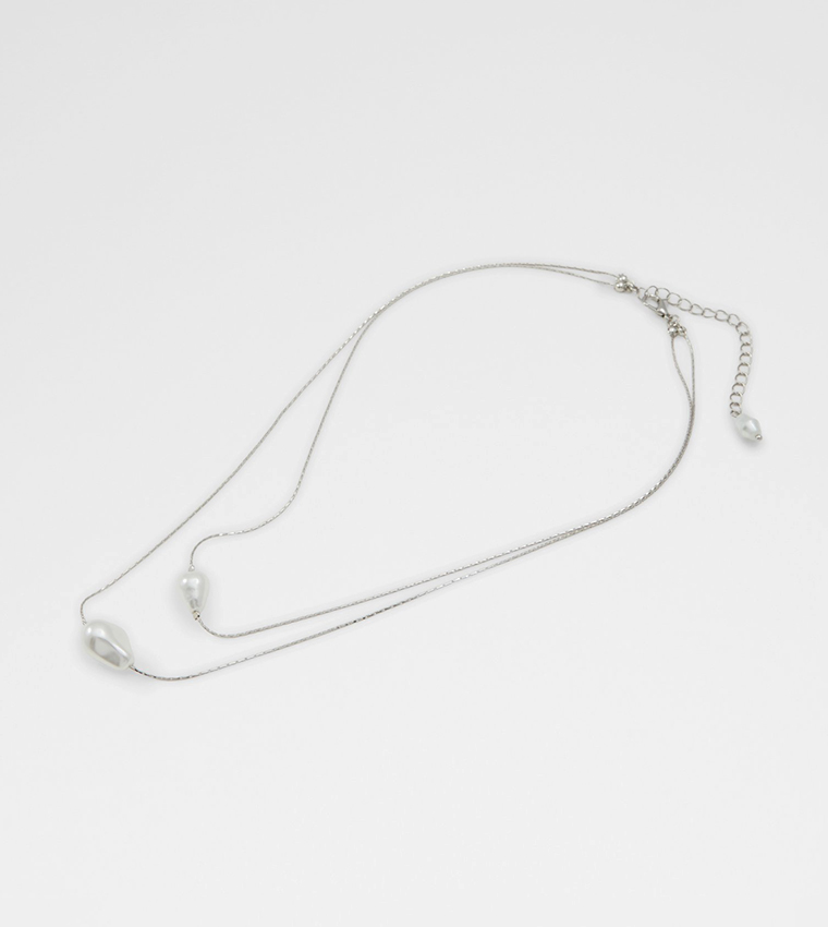 INDROIS Pearl Layered Necklace