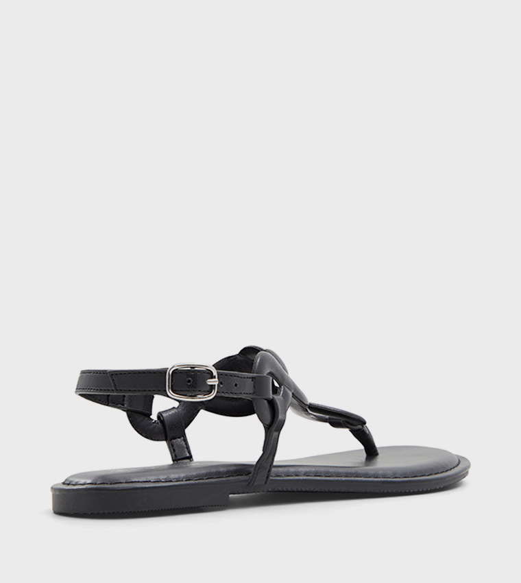 INFINITY T-Strap Flat Sandals
