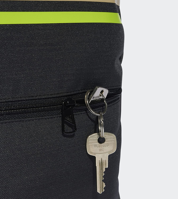 Classic Horizontal 3-Stripes Printed Backpack Set