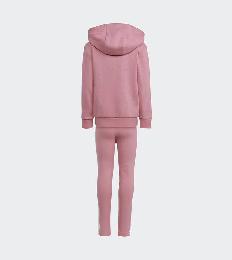Buy Adidas Logo Detail Long Sleeves Tracksuit In Pink 6thStreet Qatar