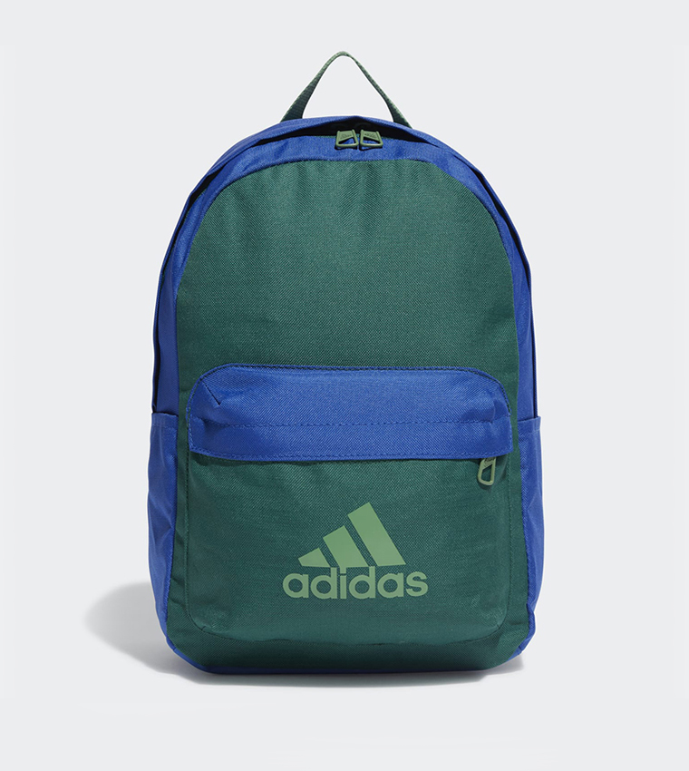Buy Adidas Color Block Zippered Backpack In Green 6thStreet UAE