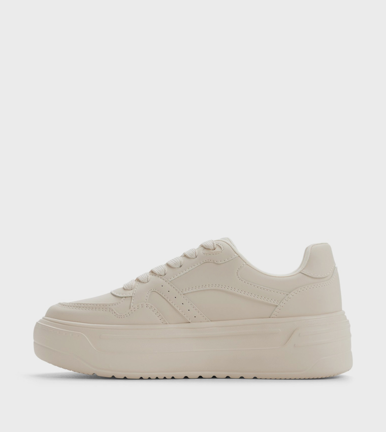 IRYS Metal Accent Lace-Up Sneakers