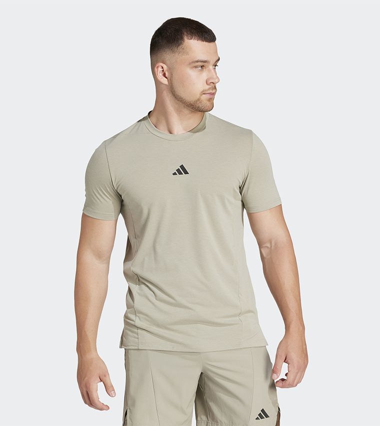 Logo Detail Short Sleeves Active T-Shirt