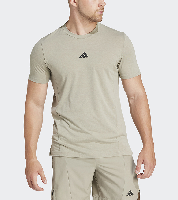 Logo Detail Short Sleeves Active T-Shirt