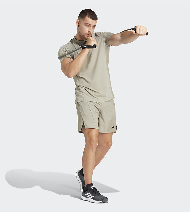 Logo Detail Short Sleeves Active T-Shirt