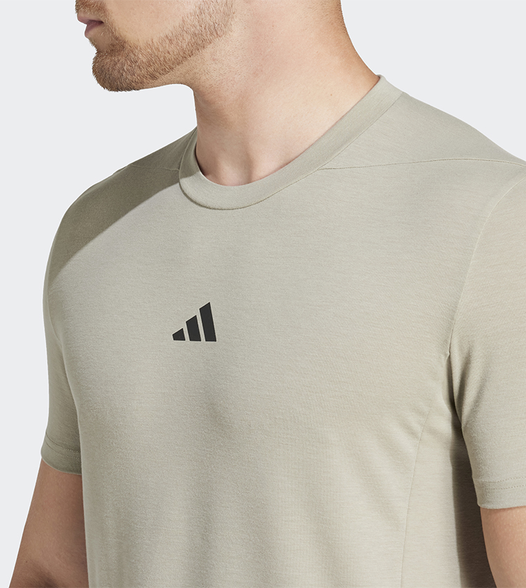 Logo Detail Short Sleeves Active T-Shirt