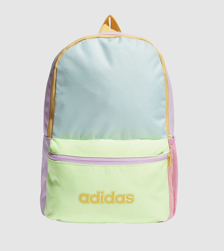 Buy Adidas Color Block Zippered Backpack In Purple 6thStreet UAE