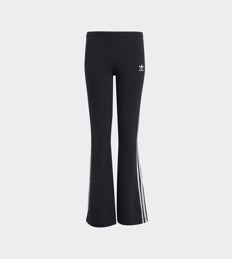 Adicolor Elastic Waist Flared Leggings