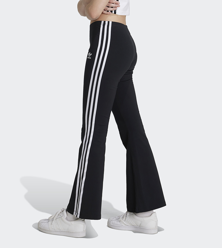 Adicolor Elastic Waist Flared Leggings