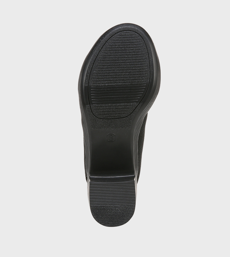 EDEN-1 Peep Toe Block Heel Sandals