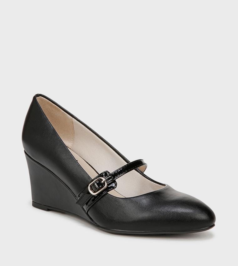GIO Wedge Mary Janes